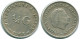 1/4 GULDEN 1963 ANTILLAS NEERLANDESAS PLATA Colonial Moneda #NL11194.4.E.A - Antille Olandesi