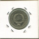 2 DINARA 1980 YUGOSLAVIA Moneda #AR655.E.A - Jugoslawien