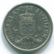10 CENTS 1971 ANTILLES NÉERLANDAISES Nickel Colonial Pièce #S13414.F.A - Nederlandse Antillen