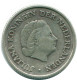 1/4 GULDEN 1956 NETHERLANDS ANTILLES SILVER Colonial Coin #NL10923.4.U.A - Netherlands Antilles
