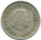 1/4 GULDEN 1970 ANTILLAS NEERLANDESAS PLATA Colonial Moneda #NL11668.4.E.A - Netherlands Antilles