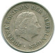 1/4 GULDEN 1970 ANTILLAS NEERLANDESAS PLATA Colonial Moneda #NL11668.4.E.A - Nederlandse Antillen