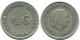 1/4 GULDEN 1963 ANTILLAS NEERLANDESAS PLATA Colonial Moneda #NL11214.4.E.A - Netherlands Antilles