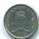 10 CENTS 1978 NETHERLANDS ANTILLES Nickel Colonial Coin #S13581.U.A - Nederlandse Antillen