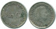 1/10 GULDEN 1963 ANTILLAS NEERLANDESAS PLATA Colonial Moneda #NL12617.3.E.A - Netherlands Antilles