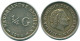 1/4 GULDEN 1965 NIEDERLÄNDISCHE ANTILLEN SILBER Koloniale Münze #NL11378.4.D.A - Antillas Neerlandesas