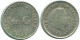 1/10 GULDEN 1966 ANTILLES NÉERLANDAISES ARGENT Colonial Pièce #NL12855.3.F.A - Nederlandse Antillen