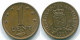 1 CENT 1971 NIEDERLÄNDISCHE ANTILLEN Bronze Koloniale Münze #S10620.D.A - Netherlands Antilles