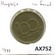 100 FORINT 1995 HUNGARY Coin #AX752.U.A - Hungría