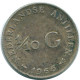 1/10 GULDEN 1966 NETHERLANDS ANTILLES SILVER Colonial Coin #NL12839.3.U.A - Niederländische Antillen