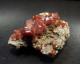 Vanadinite On Matrix ( 4 X 3.5 X 2 Cm ) - Bou Almaden - Morocco - Minerals