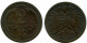 2 PFENNIG 1895 AUSTRIA Moneda #AW950.E.A - Oostenrijk