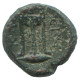 APOLLO TRIPOD GENUINE ANTIKE GRIECHISCHE Münze 1.3g/12mm #AA242.15.D.A - Griekenland