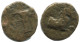 AIOLIS KYME HORSE SKYPHOS Authentic Ancient GREEK Coin 2.1g/15mm #AG054.12.U.A - Grecques