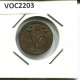 1734 HOLLAND VOC DUIT NEERLANDÉS NETHERLANDS INDIES #VOC2203.7.E.A - Dutch East Indies