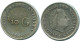 1/10 GULDEN 1963 ANTILLES NÉERLANDAISES ARGENT Colonial Pièce #NL12609.3.F.A - Antille Olandesi