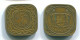 5 CENTS 1972 SURINAM NIEDERLANDE Nickel-Brass Koloniale Münze #S12912.D.A - Suriname 1975 - ...