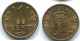 1 CENT 1976 NIEDERLÄNDISCHE ANTILLEN Bronze Koloniale Münze #S10698.D.A - Antille Olandesi