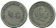 1/4 GULDEN 1954 NETHERLANDS ANTILLES SILVER Colonial Coin #NL10892.4.U.A - Nederlandse Antillen