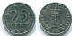 25 CENTS 1971 NETHERLANDS ANTILLES Nickel Colonial Coin #S11596.U.A - Antille Olandesi