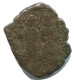 FLAVIUS JUSTINUS II 1/2 FOLLIS Antiguo BYZANTINE Moneda 4.8g/23mm #AB386.9.E.A - Byzantinische Münzen