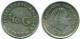 1/10 GULDEN 1957 NIEDERLÄNDISCHE ANTILLEN SILBER Koloniale Münze #NL12176.3.D.A - Netherlands Antilles
