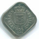 5 CENTS 1975 ANTILLES NÉERLANDAISES Nickel Colonial Pièce #S12260.F.A - Antille Olandesi