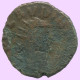 LATE ROMAN IMPERIO Follis Antiguo Auténtico Roman Moneda 2.3g/17mm #ANT2064.7.E.A - The End Of Empire (363 AD To 476 AD)