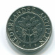 10 CENTS 1991 NIEDERLÄNDISCHE ANTILLEN Nickel Koloniale Münze #S11341.D.A - Netherlands Antilles