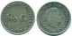 1/10 GULDEN 1957 ANTILLAS NEERLANDESAS PLATA Colonial Moneda #NL12177.3.E.A - Nederlandse Antillen