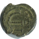 FLAVIUS JUSTINUS II FOLLIS Antike BYZANTINISCHE Münze  2.2g/15m #AB409.9.D.A - Byzantine