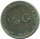 1/10 GULDEN 1948 CURACAO Netherlands SILVER Colonial Coin #NL11961.3.U.A - Curaçao