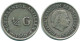 1/4 GULDEN 1960 NIEDERLÄNDISCHE ANTILLEN SILBER Koloniale Münze #NL11096.4.D.A - Antille Olandesi