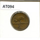 2 CENTS 1983 SÜDAFRIKA SOUTH AFRICA Münze #AT094.D.A - Sud Africa