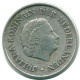 1/4 GULDEN 1963 ANTILLAS NEERLANDESAS PLATA Colonial Moneda #NL11206.4.E.A - Antille Olandesi