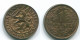 1 CENT 1967 ANTILLAS NEERLANDESAS Bronze Fish Colonial Moneda #S11140.E.A - Antilles Néerlandaises