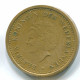 1 GULDEN 1990 ANTILLAS NEERLANDESAS Aureate Steel Colonial Moneda #S12111.E.A - Netherlands Antilles
