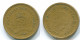 1 GULDEN 1990 ANTILLAS NEERLANDESAS Aureate Steel Colonial Moneda #S12111.E.A - Nederlandse Antillen