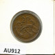 2 PENNY 1979 IRLAND IRELAND Münze #AU912.D.A - Ierland