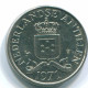 25 CENTS 1971 NETHERLANDS ANTILLES Nickel Colonial Coin #S11556.U.A - Antille Olandesi