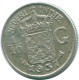 1/10 GULDEN 1937 NETHERLANDS EAST INDIES SILVER Colonial Coin #NL13473.3.U.A - Nederlands-Indië