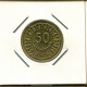 50 MILLIMES 1993 TUNESIEN TUNISIA Münze #AS181.D.A - Túnez