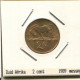 2 CENTS 1989 SÜDAFRIKA SOUTH AFRICA Münze #AS286.D.A - Afrique Du Sud