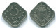 5 CENTS 1982 ANTILLAS NEERLANDESAS Nickel Colonial Moneda #S12349.E.A - Nederlandse Antillen