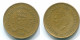 1 GULDEN 1993 ANTILLAS NEERLANDESAS Aureate Steel Colonial Moneda #S12170.E.A - Nederlandse Antillen