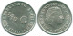 1/10 GULDEN 1970 ANTILLAS NEERLANDESAS PLATA Colonial Moneda #NL12987.3.E.A - Niederländische Antillen