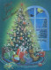 Buon Anno Natale Vintage Cartolina CPSM #PAV244.A - Nouvel An