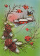 Bonne Année Noël Vintage Carte Postale CPSM #PAT818.A - Nouvel An