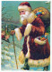 PAPÁ NOEL NAVIDAD Fiesta Vintage Tarjeta Postal CPSM #PAK337.A - Santa Claus