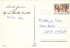 PAPÁ NOEL NAVIDAD Fiesta Vintage Tarjeta Postal CPSM #PAJ708.A - Santa Claus
